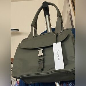 Women’s Calvin Klein Bag. Olive color